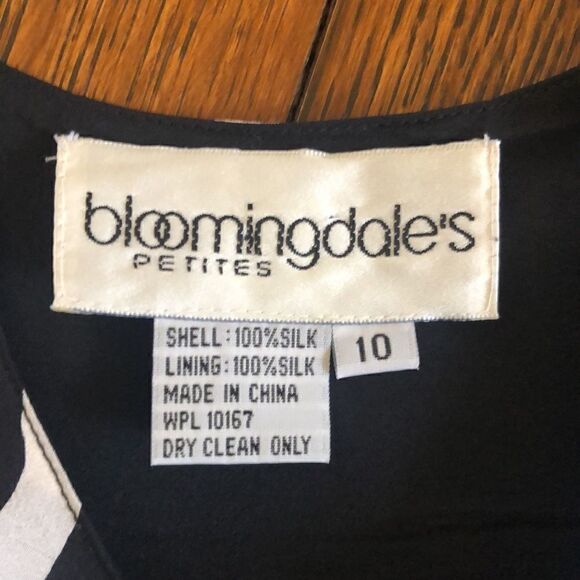 👗🌸HOST PICK🌸👗Bloomingdales Silk Zebra Shift Dress with Lemons at Hem - Picture 6 of 10